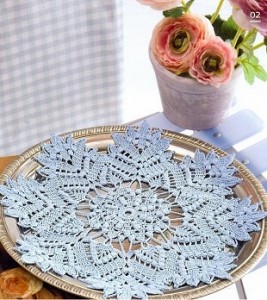 Beautiful star doily pattern crochet