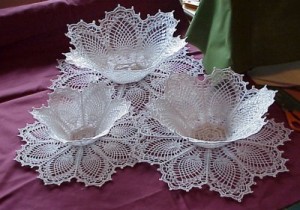 Doily bowl