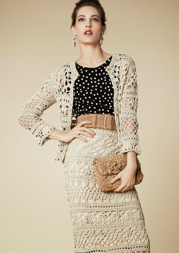 Dolce&Gabbana 2013 Crochet Skirt