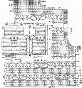 Openwork Crochet Vest Pattern 1