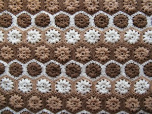 Pretty Hexagonal Blanket Motifs 1