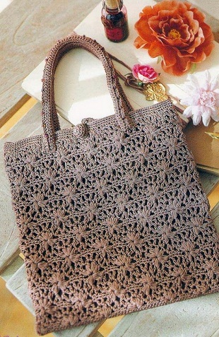 Summer Flower Crochet Bag Pattern