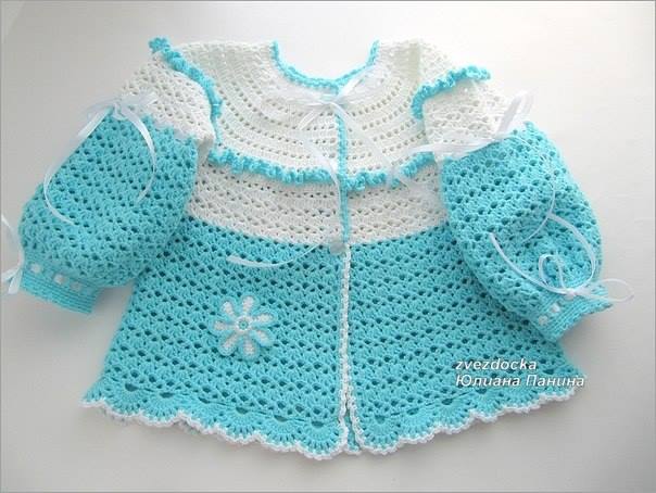crochet baby set pattern 1