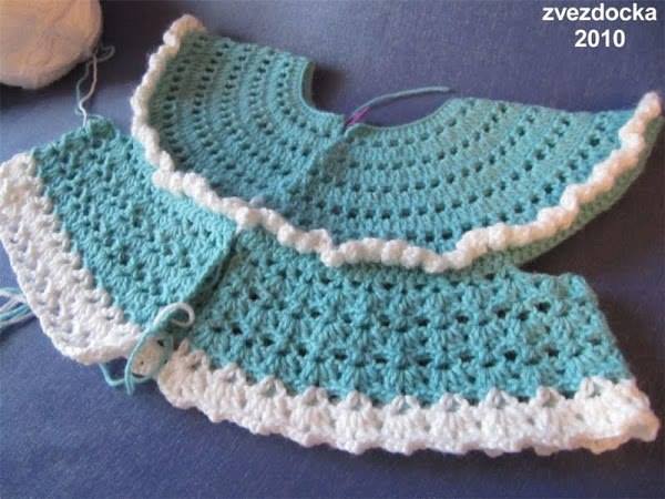crochet baby set pattern 6