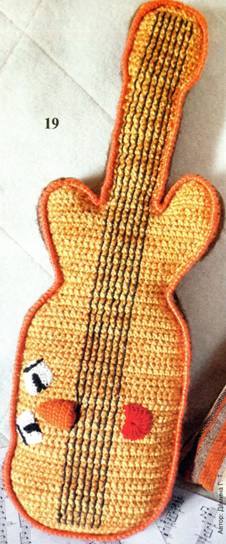 crochet guitar pattern