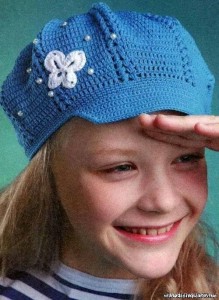 girls crochet hat pattern