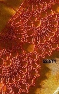 lace crochet edging