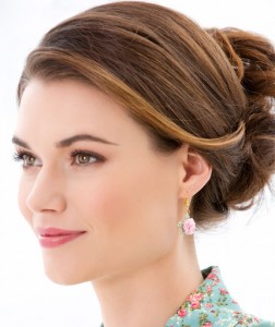 rosebud earrings