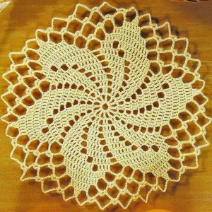 small circular doily