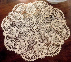Beautiful doily crochet pattern