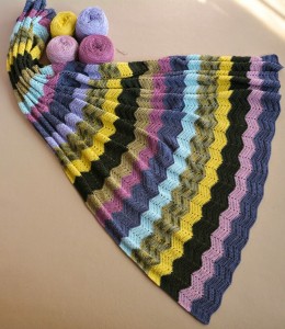 Classic Double Crochet Ripple Blanket Pattern
