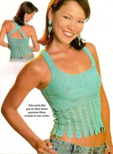 Crochet Crop Singlet Pattern