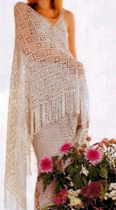 Crochet-Shawl-Pattern square diamon