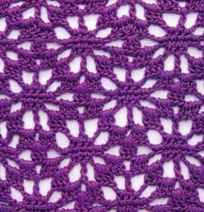 Diamond-bursts-crochet-stitch