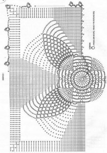 Lace pillow crochet pattern 1