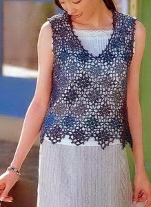 Stylish & Easy Crochet Vest Free Pattern