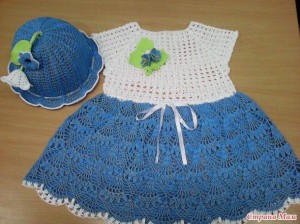 baby dress crochet