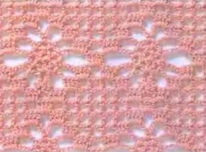 big diamong crochet stitch