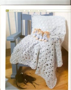 classic crochet baby blanket