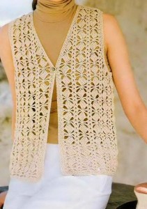 classic vest crochet