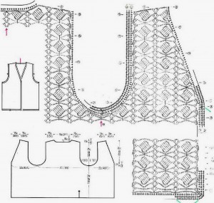 classic vest crochet pattern 1