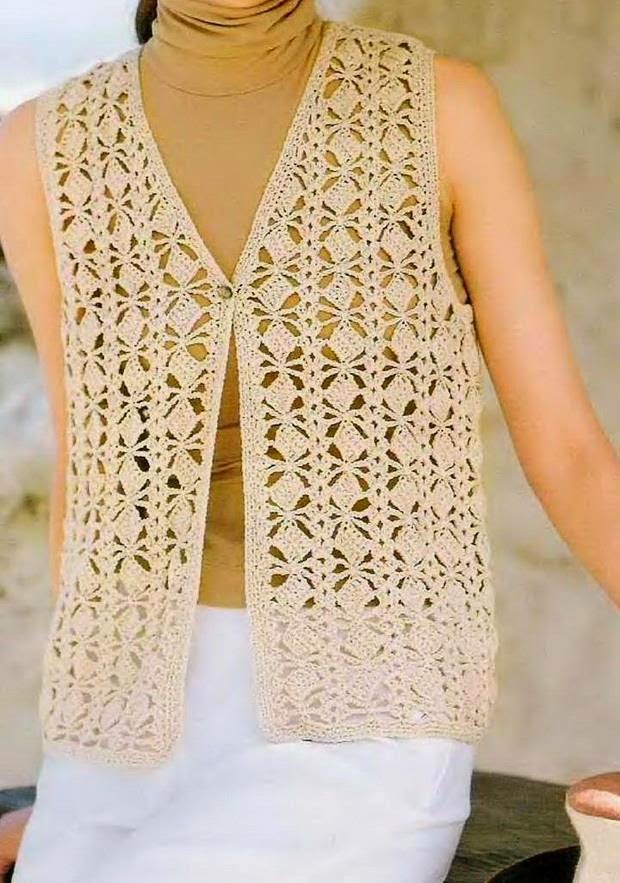Classic Vest Crochet Pattern ⋆ Crochet Kingdom