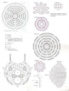 crochet flower top singlet pattern 1