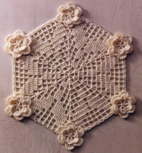 crochet-hexagonal-doily-flowers