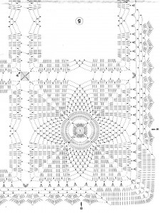 crochet tablecloth 1
