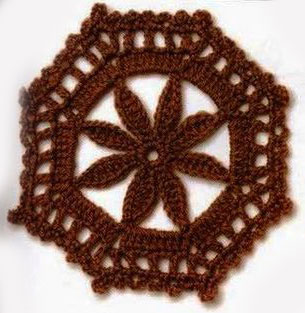 octagon-crochet-cirlce-flower