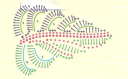 pretty-crochet-leaf-diagram