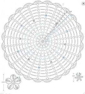 rounde lace doily 1