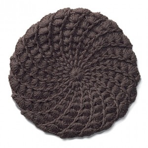 spiral crochet hat