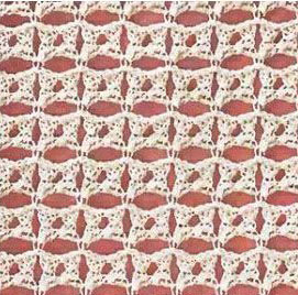 mesh stitch crochet blanket