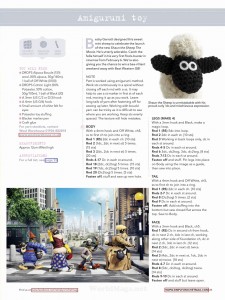 Shaun the Sheep Crochet Toy Pattern 1