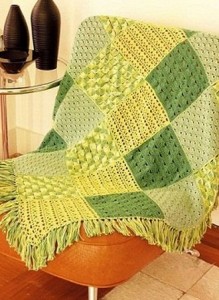 crochet blanket stitch sampler