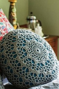 crochet pillow pattern round