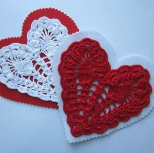 heart shape crochet