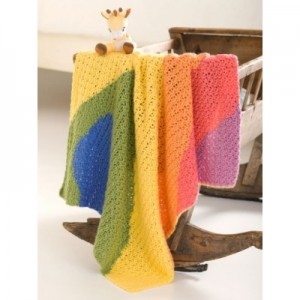 Baby Waves Free Crochet Baby Blanket