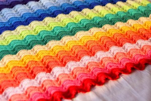 ripple crochet afghan 3