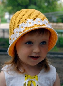 little yellow hat for girls