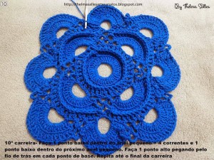 Step b Step Round Doily Pattern - Crochet 10