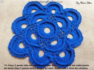 Step b Step Round Doily Pattern - Crochet 11