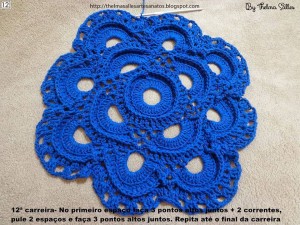 Step b Step Round Doily Pattern - Crochet 12