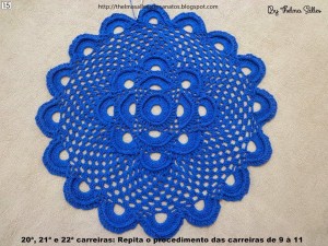 Step b Step Round Doily Pattern - Crochet 15
