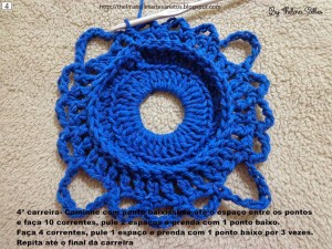 Step b Step Round Doily Pattern - Crochet 4