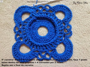Step b Step Round Doily Pattern - Crochet 5