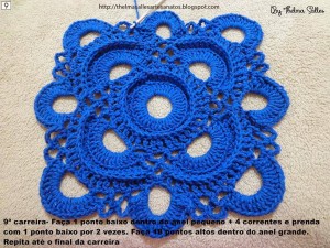 Step b Step Round Doily Pattern - Crochet 9