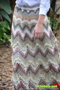 zig zag crochet skirt free pattern