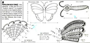 5 Crochet Butterflies 2